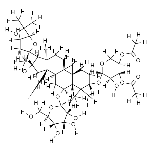 β-D-Glucopyranoside,(3β,6α,16β,20R,24S)-3-[(3,4-di-O-acetyl-β-D-xylopyranosyl)oxy]-20, 24-epoxy-16,25-dihydroxy-9,19-cyclolanostan-6-yl