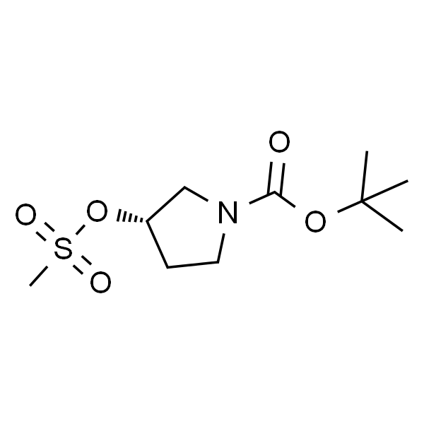 (S)-tert-Butyl 3-((methylsulfonyl)oxy)pyrrolidine-1-carboxylate
