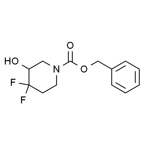 benzyl 4,4-difluoro-3-hydroxypiperidine-1-carboxylate