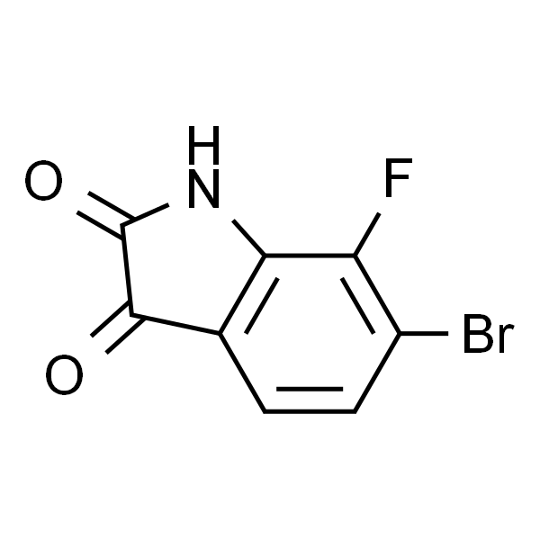 6-Bromo-7-fluoroindoline-2,3-dione