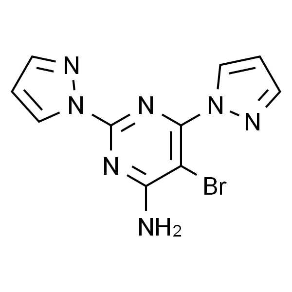5-Bromo-2,6-di(1H-pyrazol-1-yl)pyrimidin-4-amine
