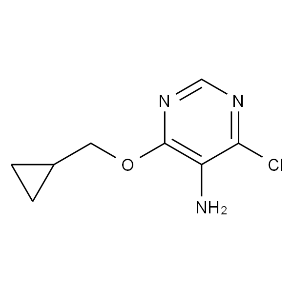 5-Pyrimidinamine, 4-chloro-6-(cyclopropylmethoxy)-