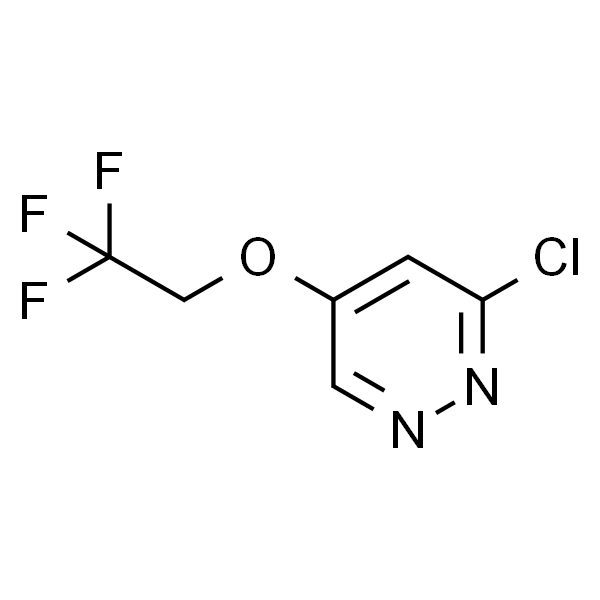 3-Chloro-5-(2,2,2-trifluoroethoxy)pyridazine
