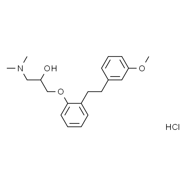 1-(Dimethylamino)-3-[2-[2-(3-methoxyphenyl)ethyl]phenoxy]-2-propanol hydrochloride