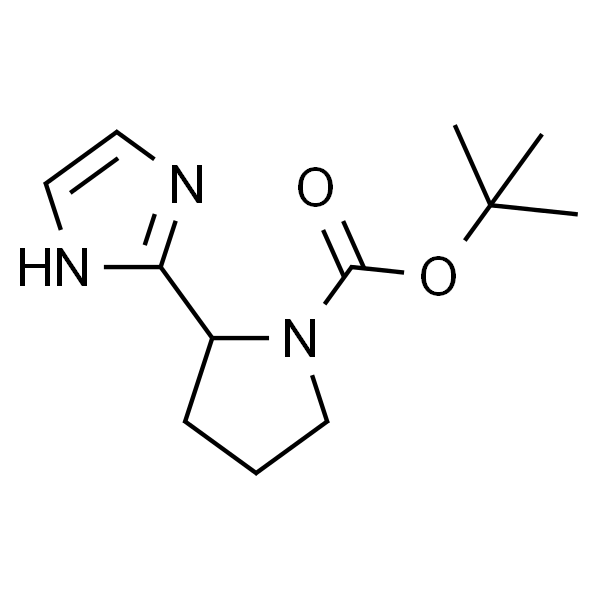 1-Pyrrolidinecarboxylic acid, 2-(1H-imidazol-2-yl)-, 1,1-dimethylethyl ester