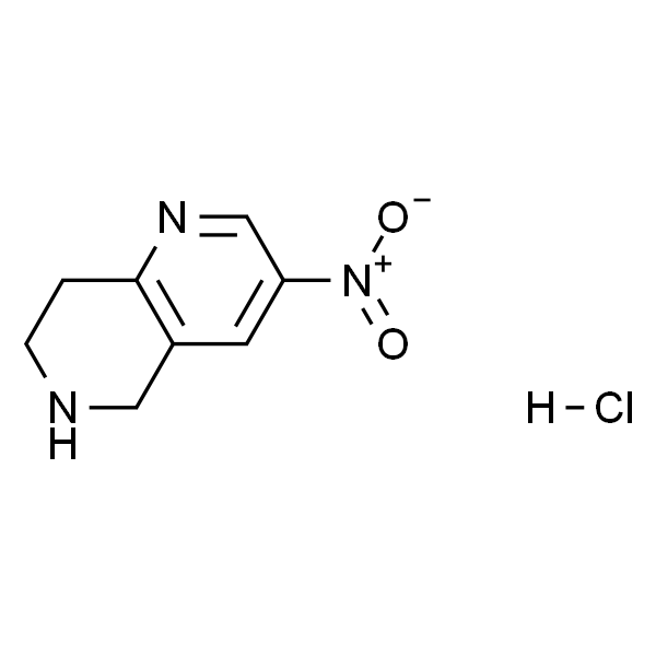 3-Nitro-5,6,7,8-tetrahydro-1,6-naphthyridine hydrochloride