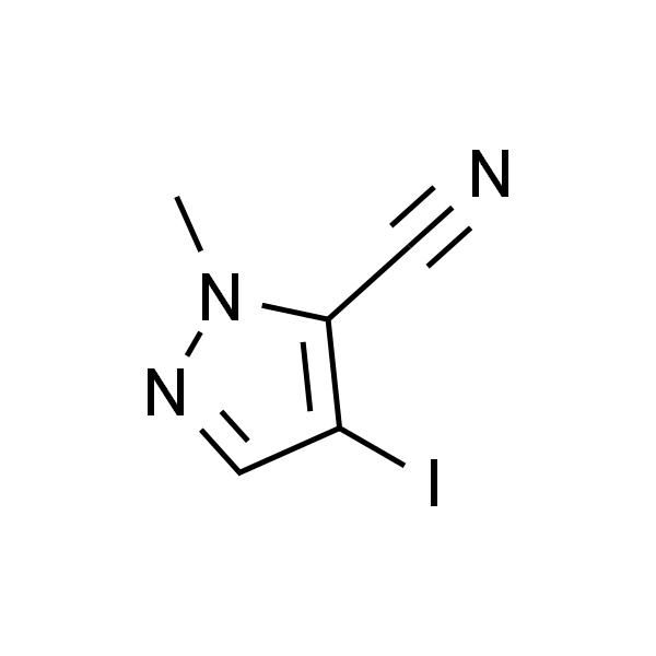1H-Pyrazole-5-carbonitrile, 4-iodo-1-methyl-