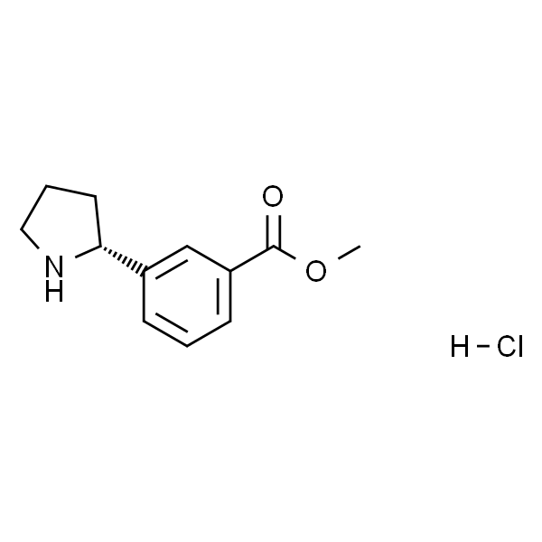(R)-3-pyrrolidin-2-yl-benzoic acid methyl ester hydrochloride