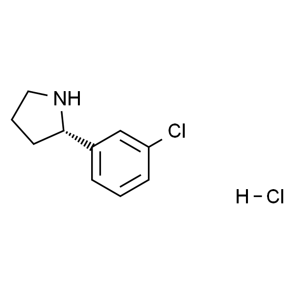 (S)-2-(3-Chlorophenyl)pyrrolidine hydrochloride