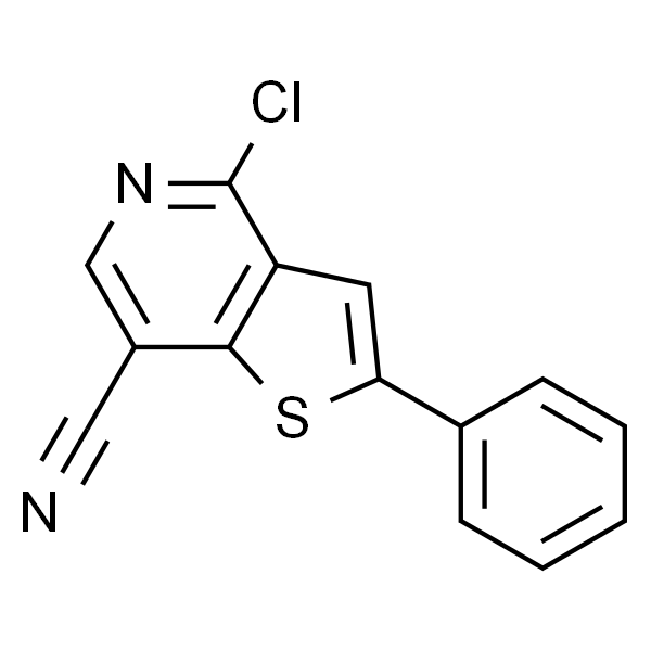4-Chloro-2-phenylthieno[3,2-c]pyridine-7-carbonitrile