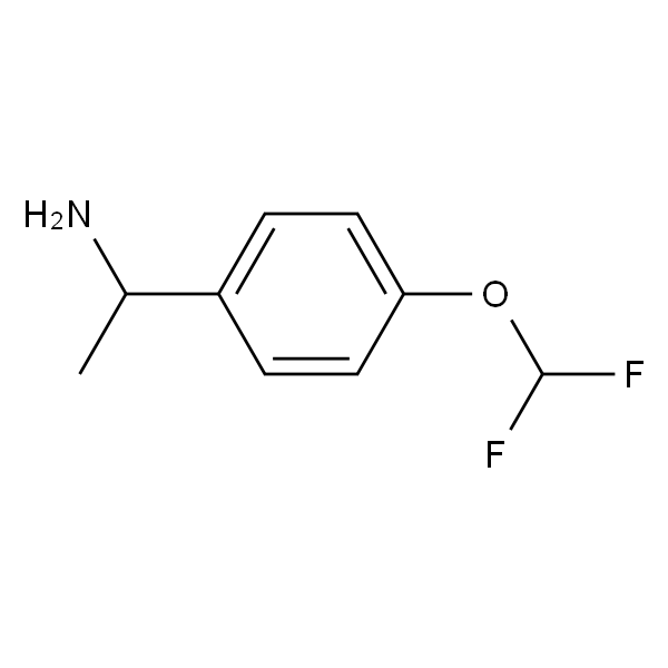 Benzenemethanamine, 4-(difluoromethoxy)-.alpha.-methyl-