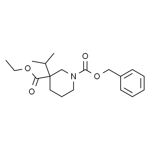 Ethyl 1-Cbz-3-isopropylpiperidine-3-carboxylate