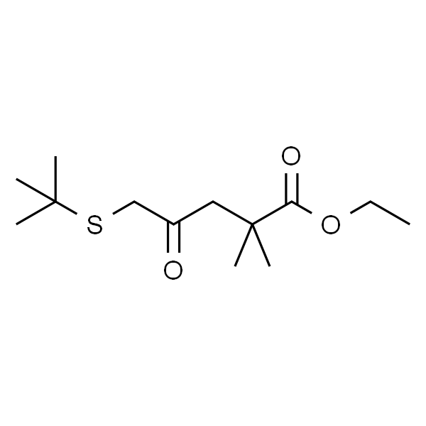 Ethyl 5-tert-Butylthio-2,2-dimethyl-4-oxopentanoate