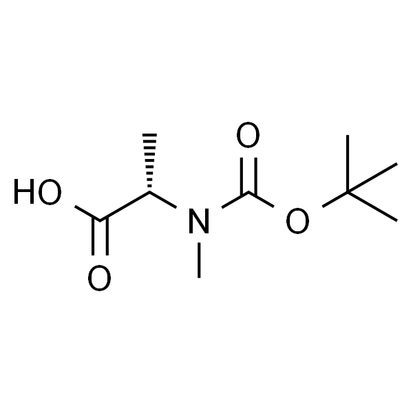 2-((tert-Butoxycarbonyl)(methyl)amino)propanoic acid