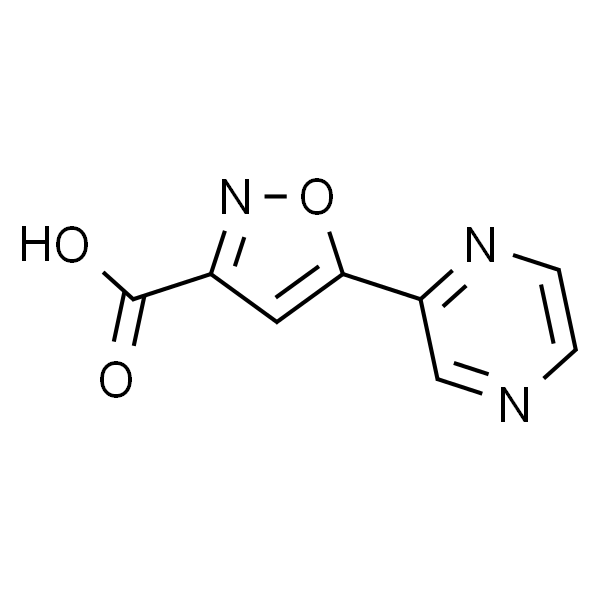 5-(2-Pyrazinyl)isoxazole-3-carboxylic Acid