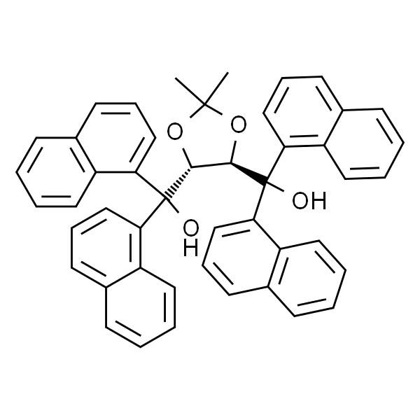 (4R，5R)-2，2-Dimethyl-α，α，α'，α'-tetra(1-naphthyl)-1，3-dioxolane-4，5-dimethanol