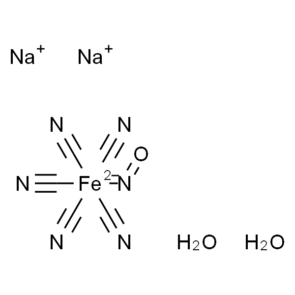 Sodium nitroferricyanide(III) dihydrate