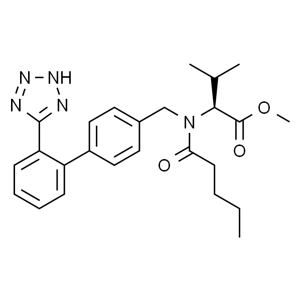 N-[2’-(1H-tetrazol-5-yl)biphenyl-4-yl  methyl]-N-Valeryl-(L)-Valine  methyl  ester