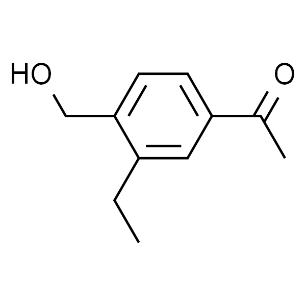 1-(3-Ethyl-4-(hydroxymethyl)phenyl)ethanone
