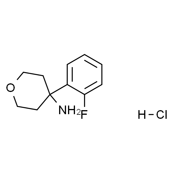 4-(2-Fluorophenyl)tetrahydro-2H-pyran-4-amine hydrochloride