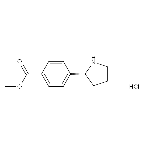 METHYL 4-((2R)PYRROLIDIN-2-YL)BENZOATE HYDROCHLORIDE
