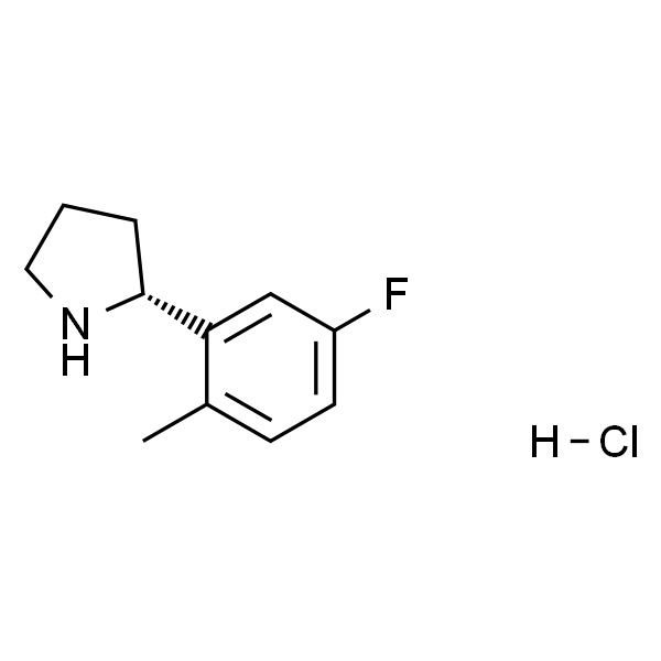 (R)-2-(5-Fluoro-2-methylphenyl)pyrrolidine hydrochloride