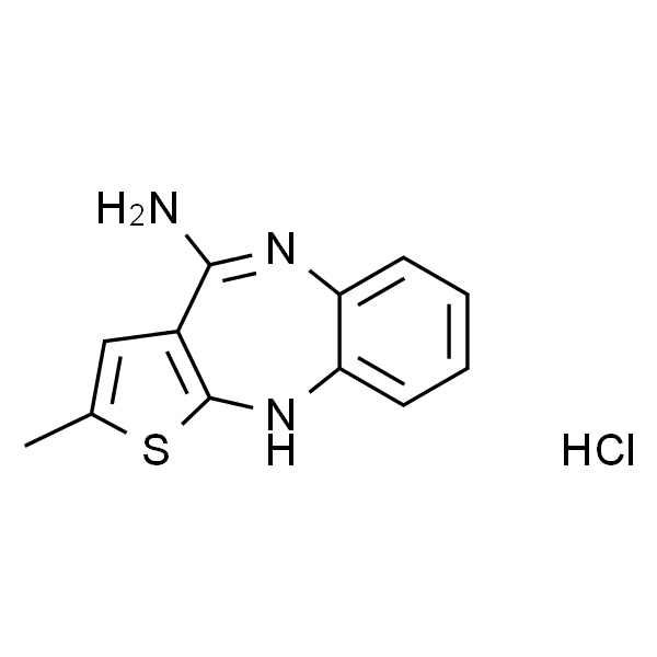 4-Amino-2-Methyl-10H-Thieno[2,3-B][1,5]-Benzodiazapine,Hydrochloride