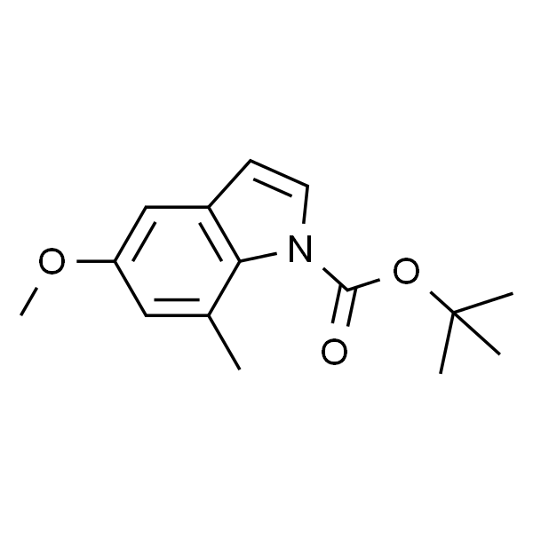 tert-Butyl 5-methoxy-7-methyl-1H-indole-1-carboxylate
