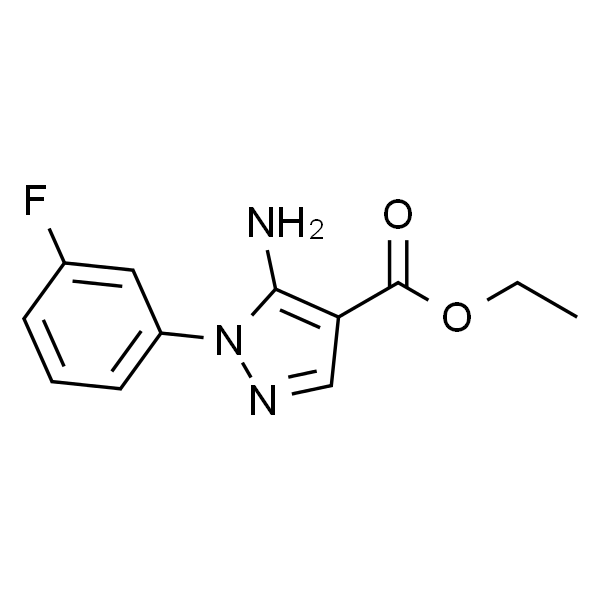 Ethyl 5-amino-1-(3-fluorophenyl)-1H-pyrazole-4-carboxylate