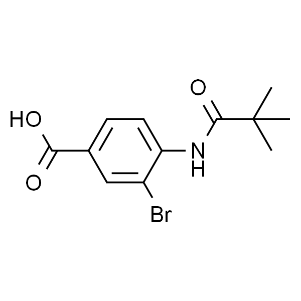 3-Bromo-4-pivalamidobenzoic acid