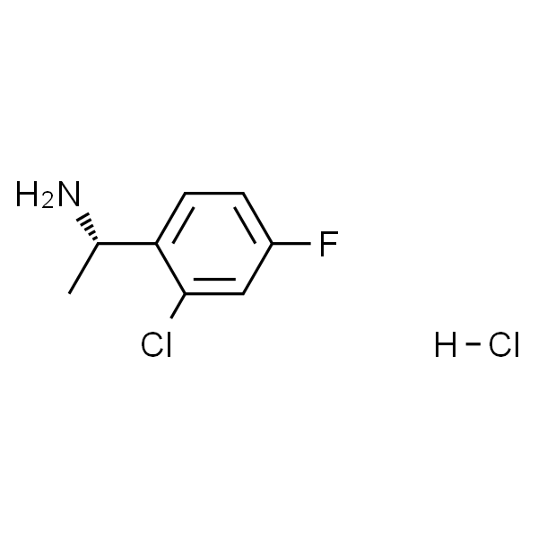 (1S)-1-(2-Chloro-4-fluorophenyl)ethan-1-amine hydrochloride