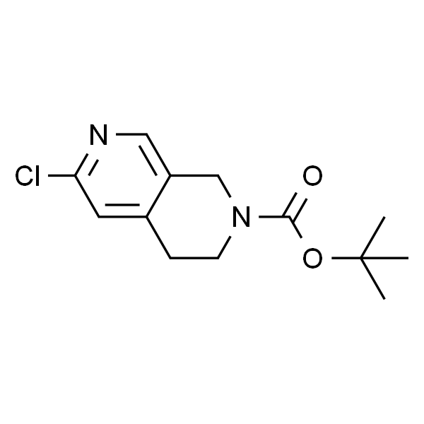 tert-butyl 6-chloro-3,4-dihydro-2,7-naphthyridine-2(1H)-carboxylate
