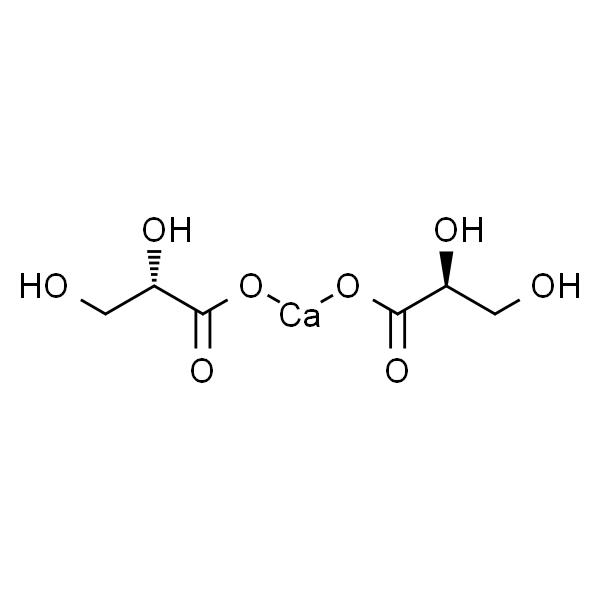 L-(-)-Glyceric acid hemicalcium salt monohydrate