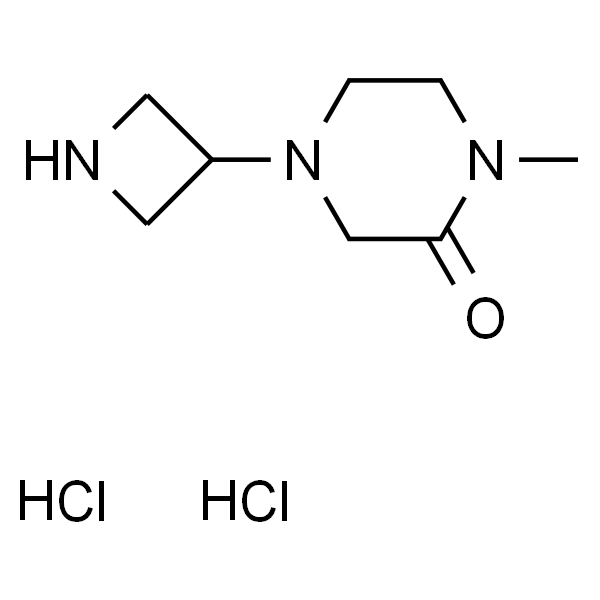4-(Azetidin-3-yl)-1-methylpiperazin-2-one dihydrochloride