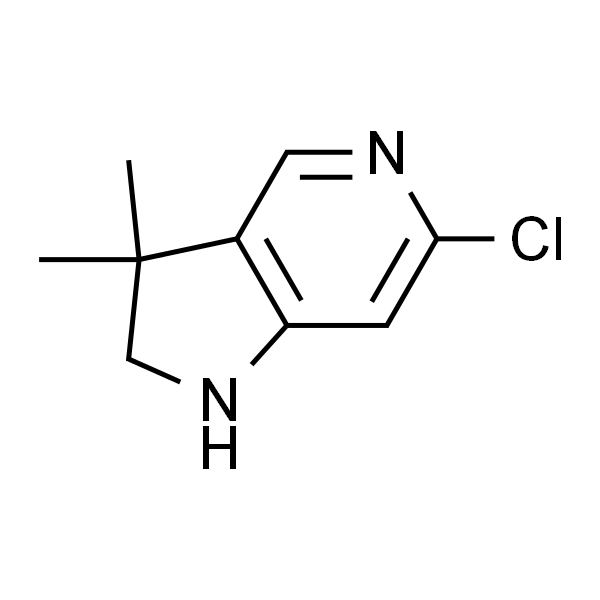 6-Chloro-3,3-dimethyl-2,3-dihydro-1H-pyrrolo[3,2-c]pyridine