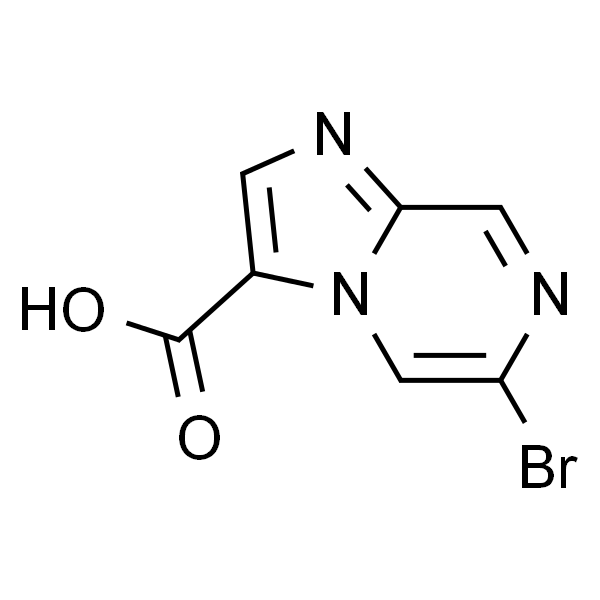 6-broMo-iMidazo[1,2-a]pyrazine-3-carboxylic acid