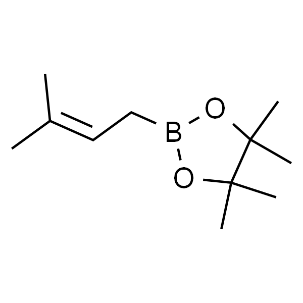 3,3-Dimethylallylboronic acid pinacol ester, 2-(3-Methyl-but-2-enyl)-4,4,5,5-tetramethyl-1,3,2-dioxaborolane