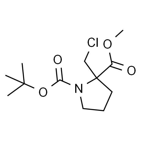 1-tert-butyl 2-methyl 2-(chloromethyl)pyrrolidine-1,2-dicarboxylate