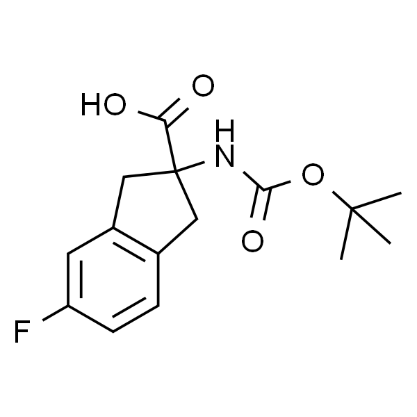 2-(BOC-AMINO)-5-FLUORO-2,3-DIHYDRO-1H-INDENE-2-CARBOXYLIC ACID
