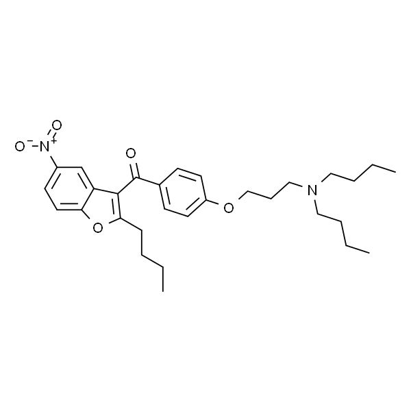 (2-butyl-5-nitrobenzofuran-3-yl)(4-(3-(dibutylamino)propoxy)phenyl)methanone
