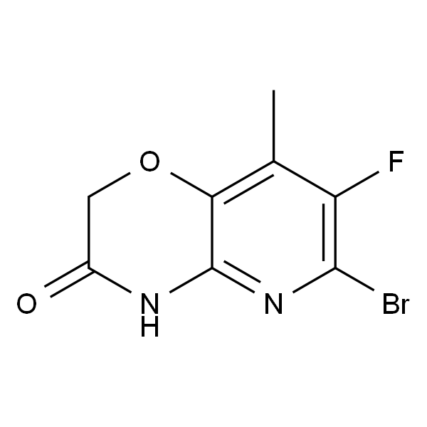 6-Bromo-7-fluoro-8-methyl-2H-pyrido[3,2-b][1,4]oxazin-3(4H)-one