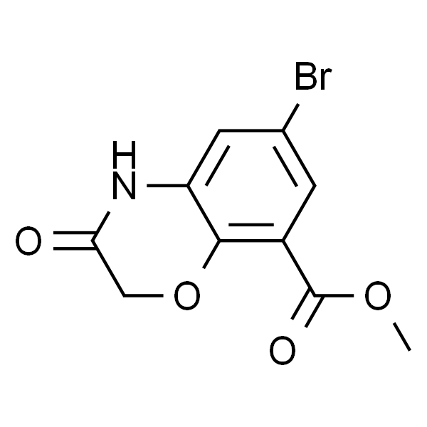 Methyl 6-bromo-3-oxo-3,4-dihydro-2H-1,4-benzoxazine-8-carboxylate