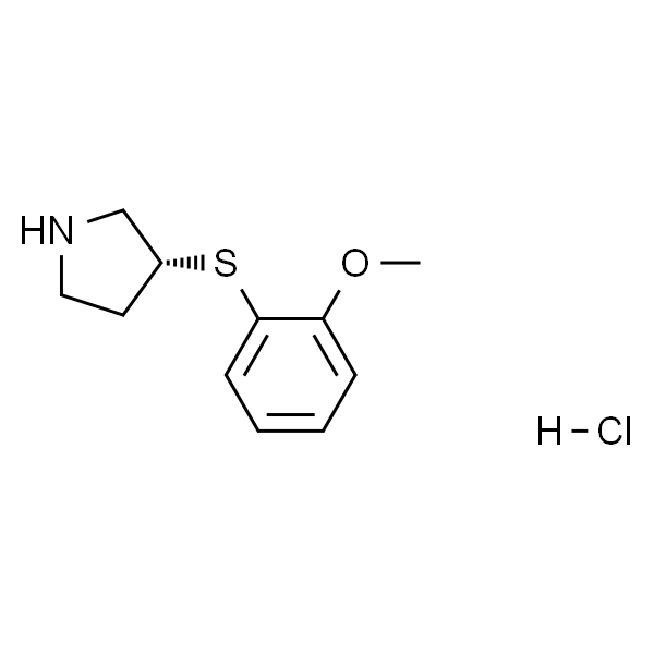 (R)-3-((2-Methoxyphenyl)thio)pyrrolidine hydrochloride