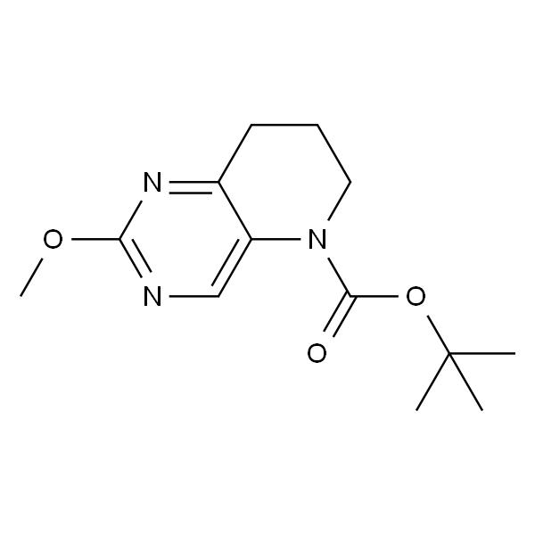 2-Methoxy-7,8-dihydro-6H-pyrido[3,2-d]pyrimidine-5-carboxylic acid tert-butyl ester