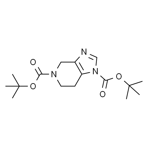 6,7-dihydro-4H-imidazo[4,5-c]pyridine-1,5-dicarboxylic acid di-tert-butyl ester