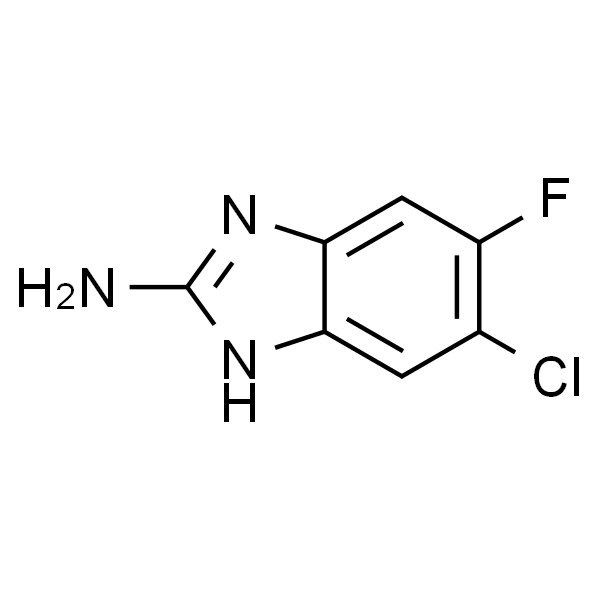 2-Amino-5-chloro-6-fluoro-1H-benzo[d]imidazole