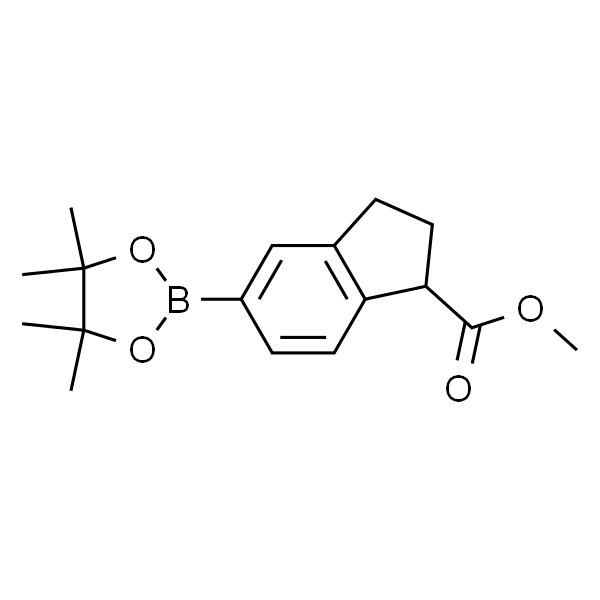 Methyl 5-(4,4,5,5-tetramethyl-1,3,2-dioxaborolan-2-yl)-2,3-dihydro-1H-indene-1-carboxylate