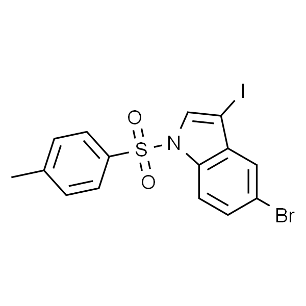 5-broMo-3-iodo-1-tosyl-1H-indole