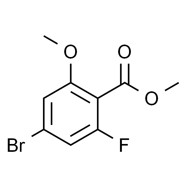 methyl 4-bromo-2-fluoro-6-methoxybenzoate