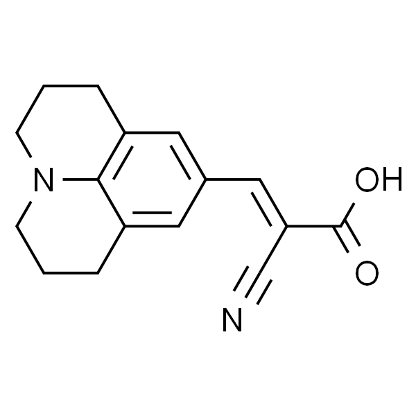 9-(2-Carboxy-2-cyanovinyl)julolidine